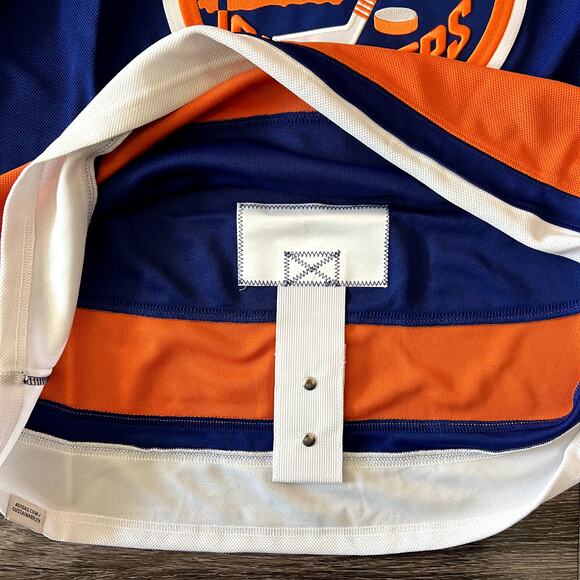 New York Islanders Adidas Royal Home Primegreen Authentic Blank Jersey 52 L - Picture 4 of 4